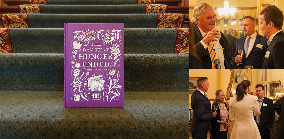 Governor Kim Beazley, Foodbank WA and The Brand Agency Perth launch new benefactor programme aiming to end hunger in WA