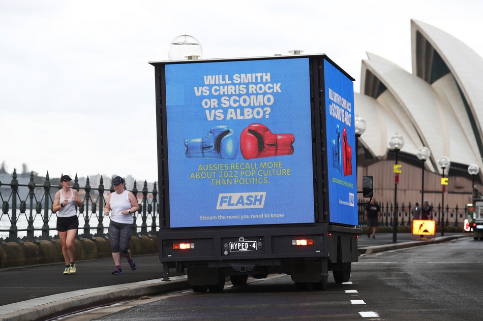 Flash reveals what’s influencing Aussies ahead of the election in new PR/OOH campaign via Herd MSL