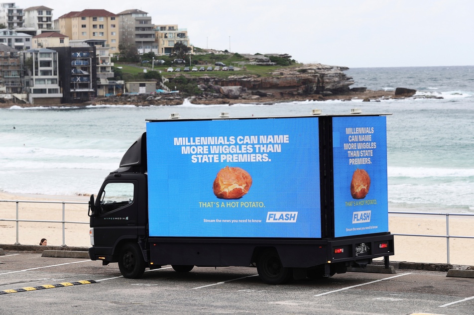 Flash reveals what’s influencing Aussies ahead of the election in new PR/OOH campaign via Herd MSL