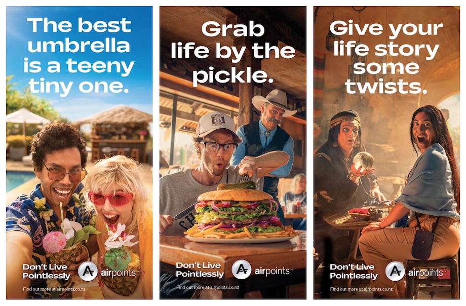 Air New Zealand launches new creative platform for Airpoints via Bastion Shine and dentsu