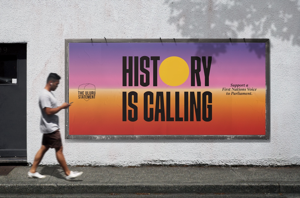 The Uluru Statement reminds Australians history is calling in new campaign via The Monkeys