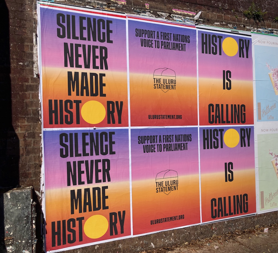The Uluru Statement reminds Australians history is calling in new campaign via The Monkeys