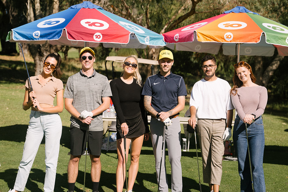 Perth Adland golfs for good at UnLtd Open raising $60K for children at risk