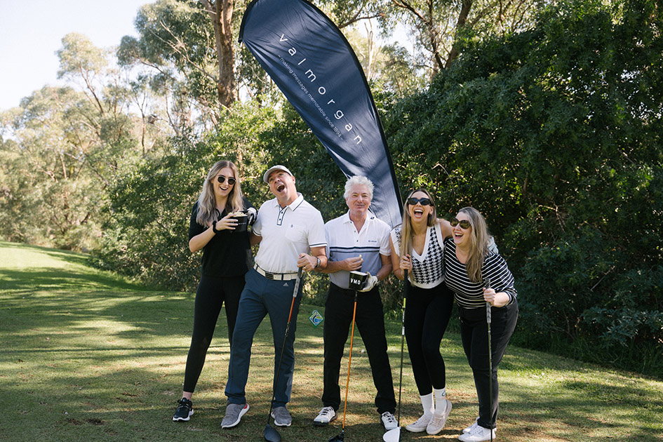 Perth Adland golfs for good at UnLtd Open raising $60K for children at risk