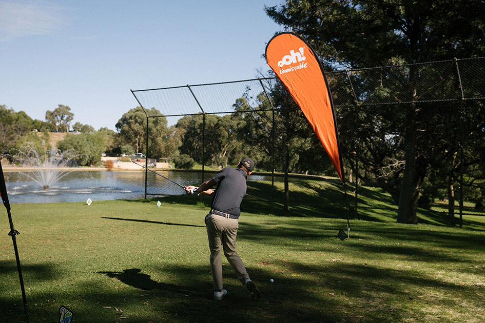 Perth Adland golfs for good at UnLtd Open raising $60K for children at risk