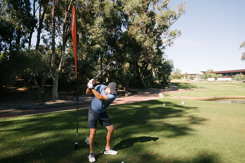Perth Adland golfs for good at UnLtd Open raising $60K for children at risk