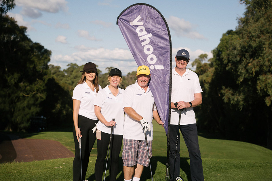 Perth Adland golfs for good at UnLtd Open raising $60K for children at risk