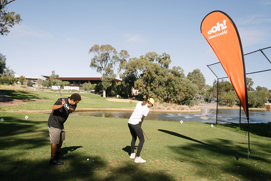 Perth Adland golfs for good at UnLtd Open raising $60K for children at risk