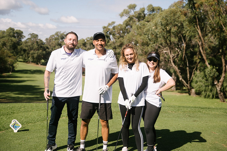 Perth Adland golfs for good at UnLtd Open raising $60K for children at risk
