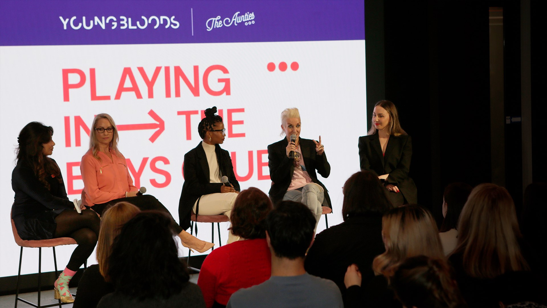 The Aunties + Youngbloods host sell-out panel discussion ‘Playing in the Boys Club: How to Recognise and Overcome Imposter Syndrome’
