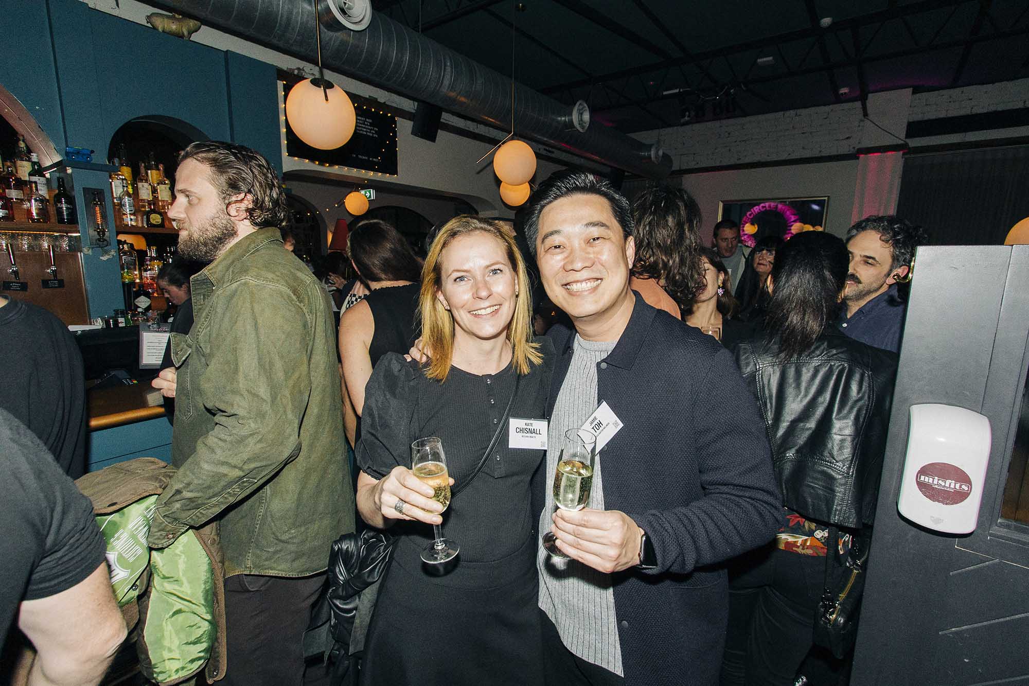 Sydney creative industry celebrates launch of Limehouse/Campaign Brief Creative Circle with a full house party at Misfits