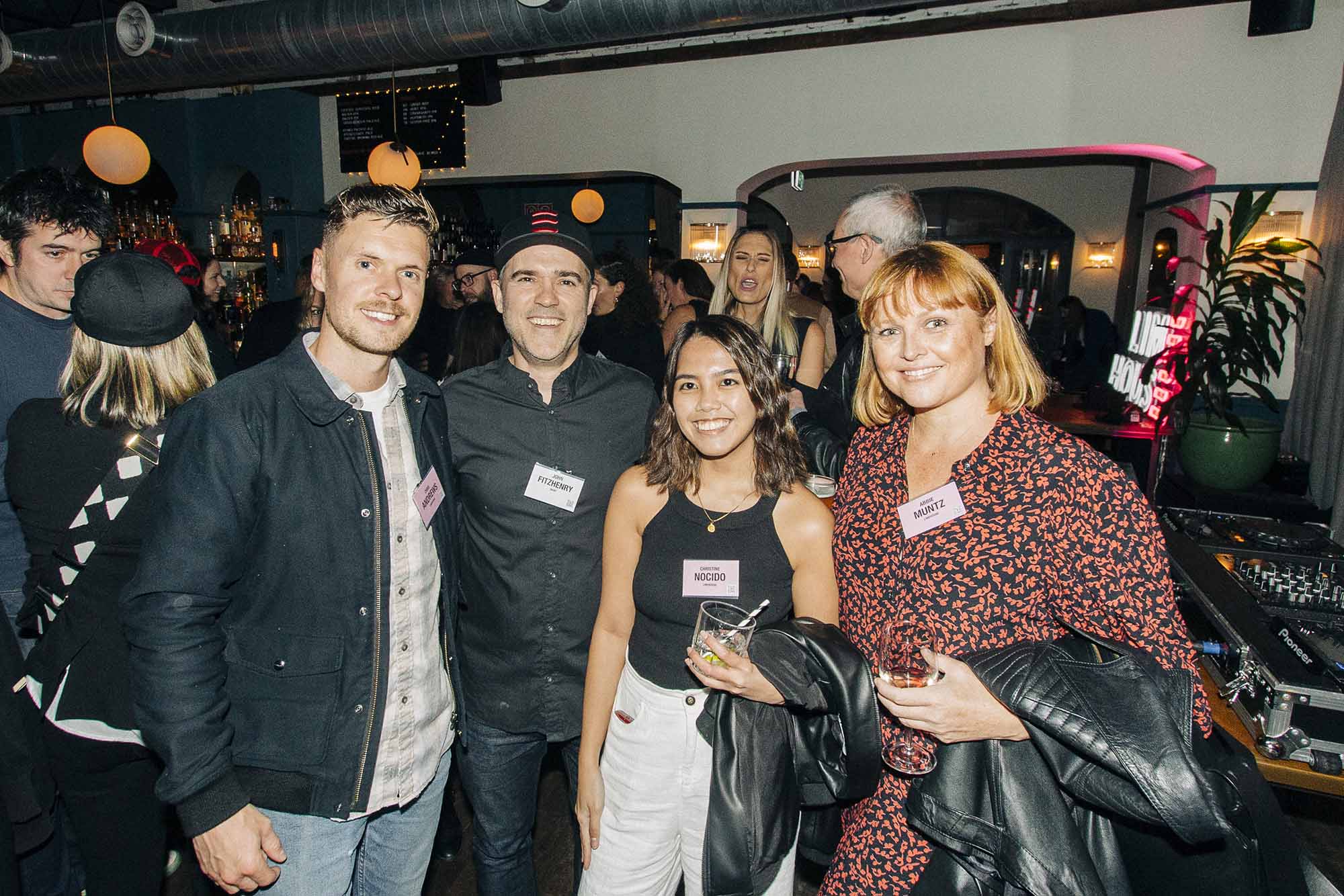Sydney creative industry celebrates launch of Limehouse/Campaign Brief Creative Circle with a full house party at Misfits