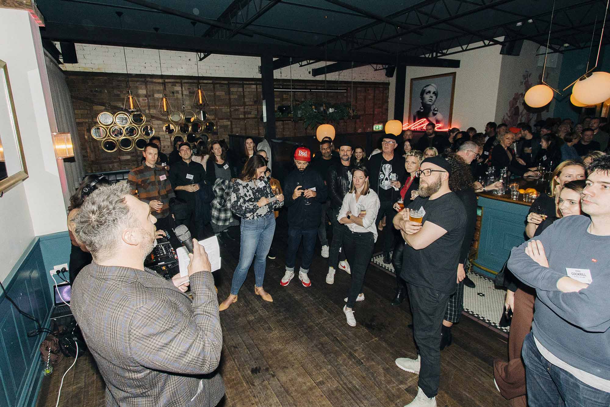 Sydney creative industry celebrates launch of Limehouse/Campaign Brief Creative Circle with a full house party at Misfits