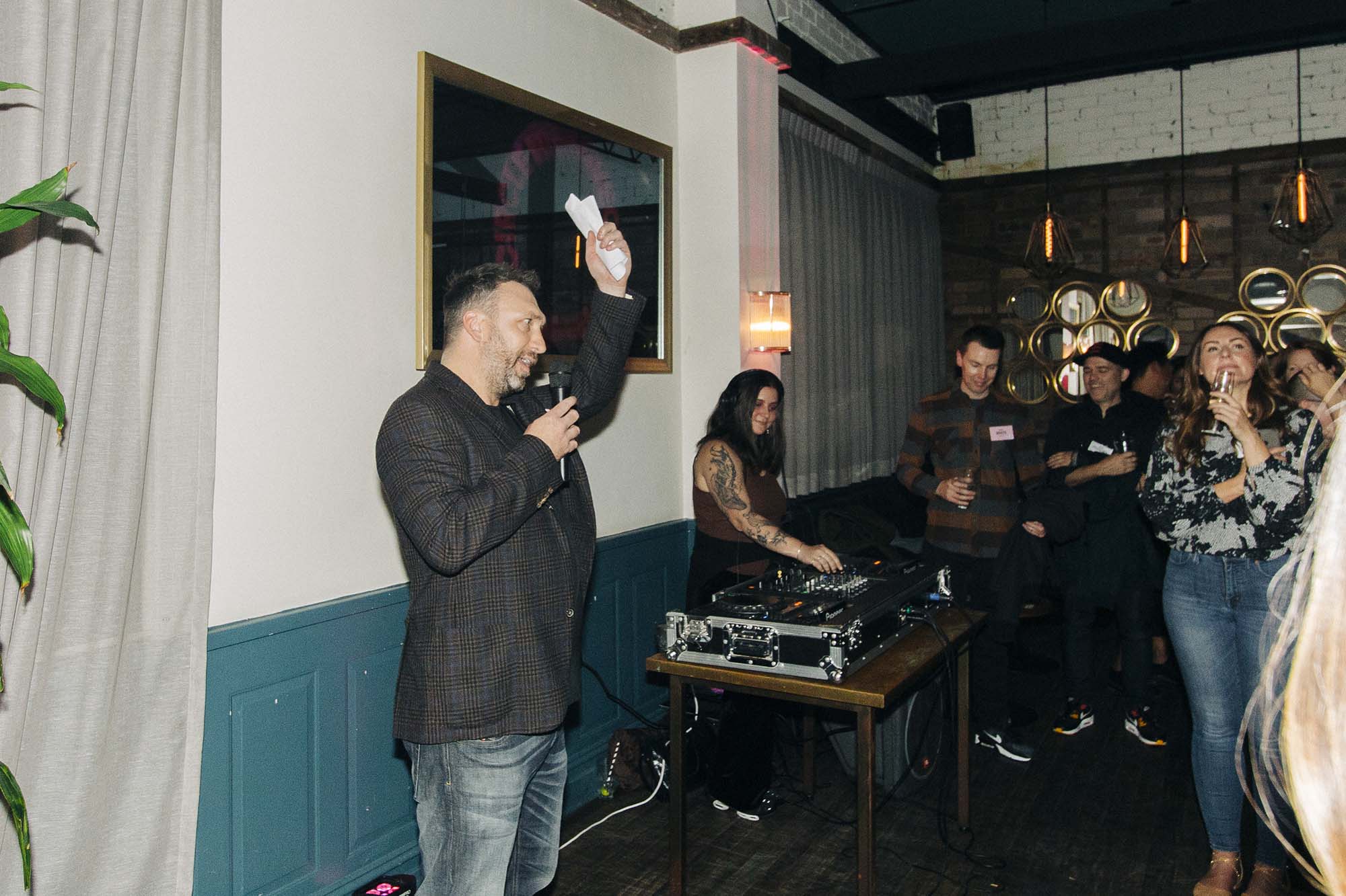 Sydney creative industry celebrates launch of Limehouse/Campaign Brief Creative Circle with a full house party at Misfits