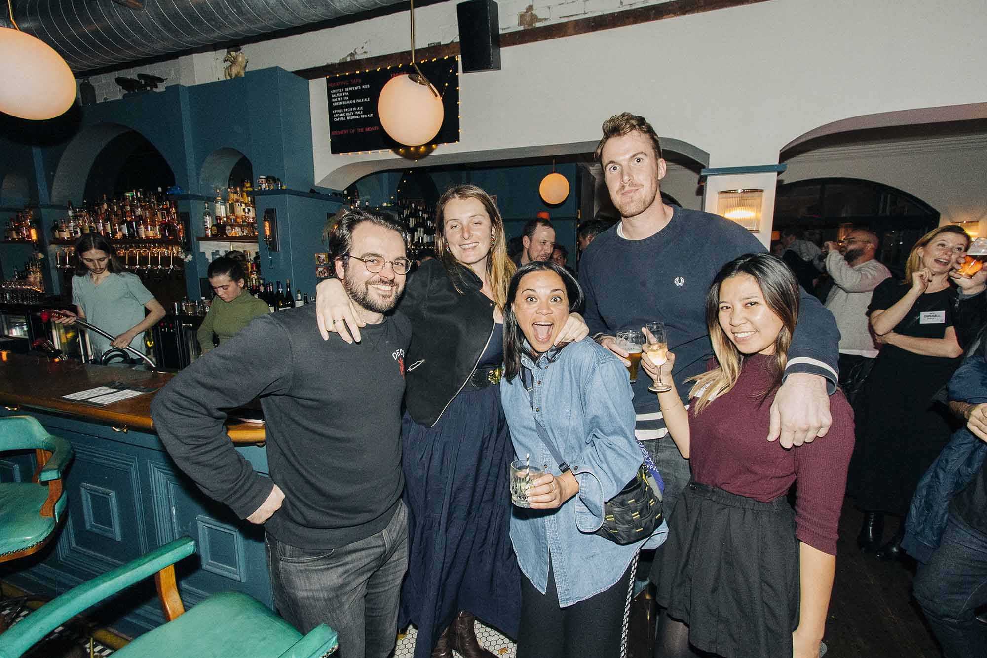 Sydney creative industry celebrates launch of Limehouse/Campaign Brief Creative Circle with a full house party at Misfits