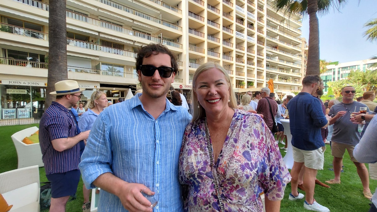 Aussie and Kiwi delegates treated to the annual Campaign Brief Cannes Welcome Cocktails courtesy of Photoplay and Fin Design + Effects