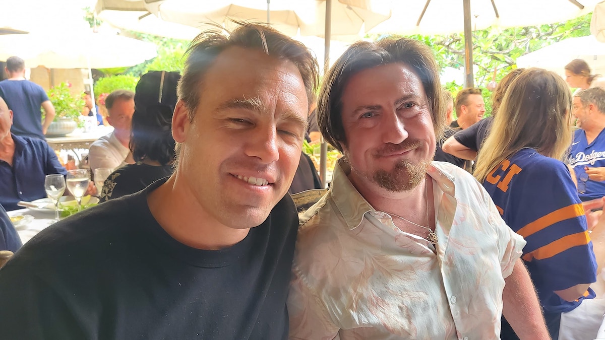 The Legendary Colombe d’Or Lunch – the heavy ad hitters hit the rosé in St Paul de Vence