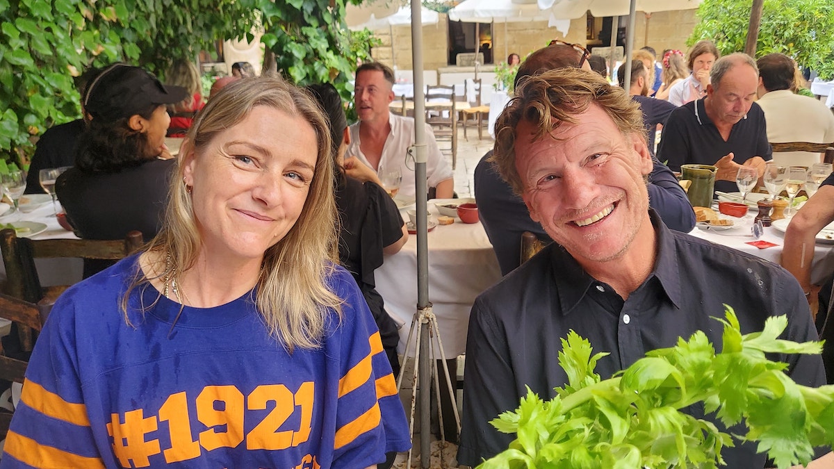The Legendary Colombe d’Or Lunch – the heavy ad hitters hit the rosé in St Paul de Vence