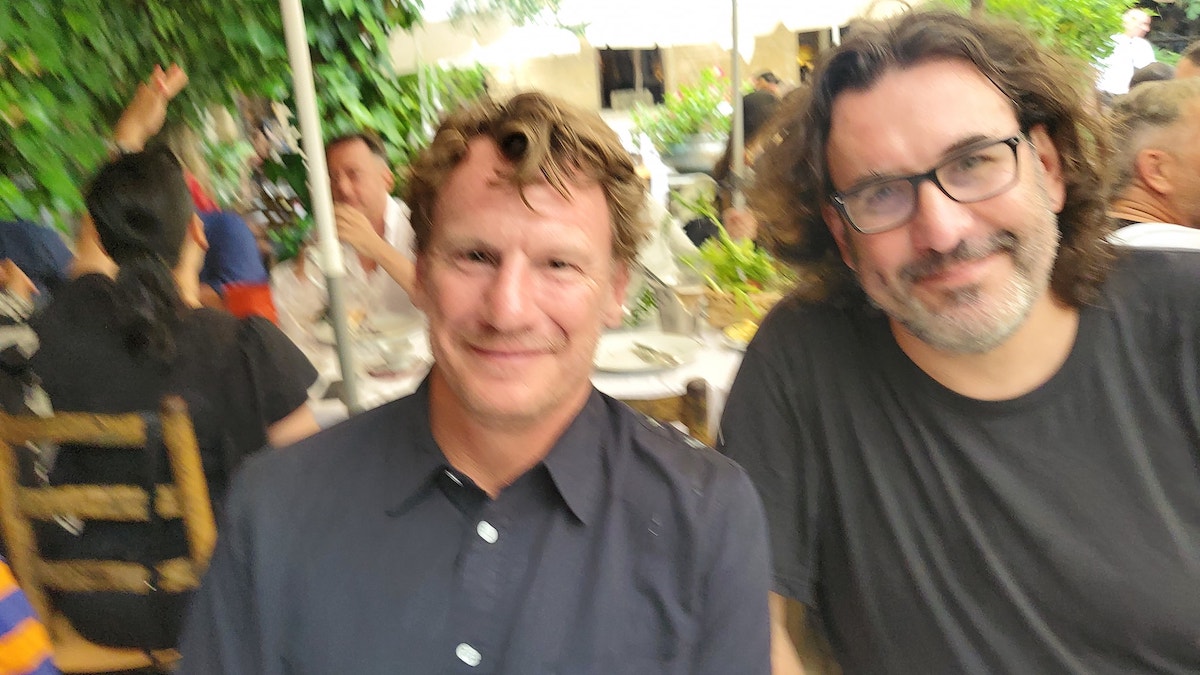 The Legendary Colombe d’Or Lunch – the heavy ad hitters hit the rosé in St Paul de Vence