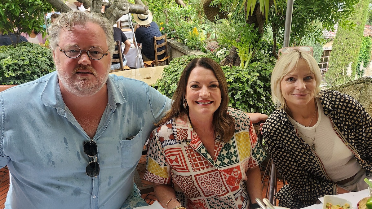 The Legendary Colombe d’Or Lunch – the heavy ad hitters hit the rosé in St Paul de Vence