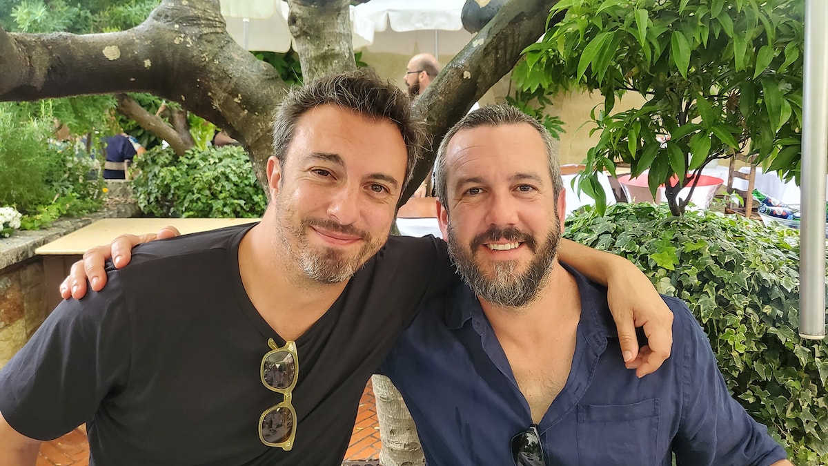 The Legendary Colombe d’Or Lunch – the heavy ad hitters hit the rosé in St Paul de Vence