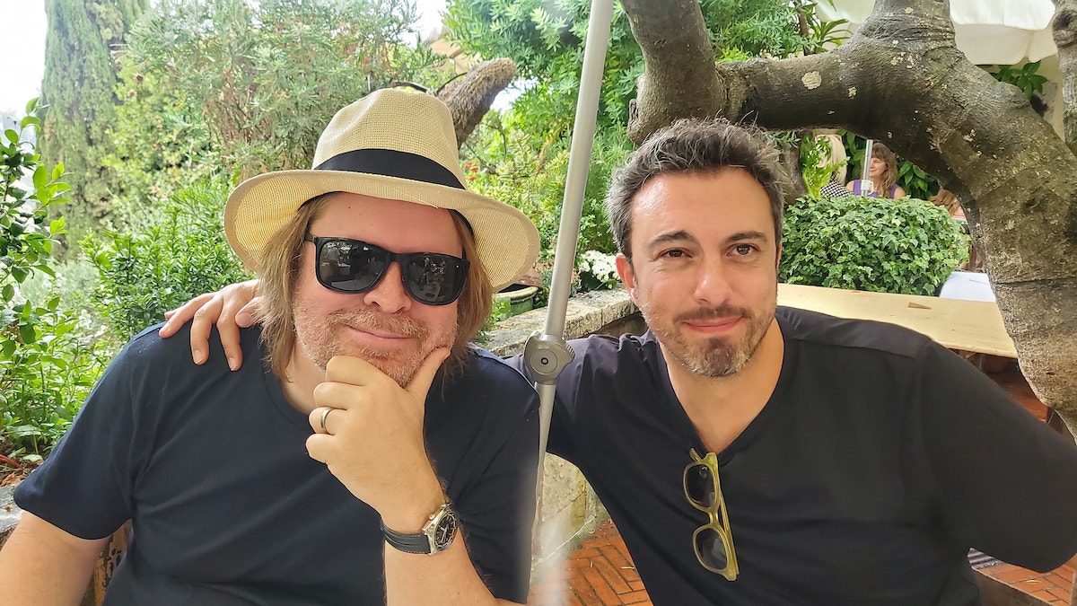 The Legendary Colombe d’Or Lunch – the heavy ad hitters hit the rosé in St Paul de Vence