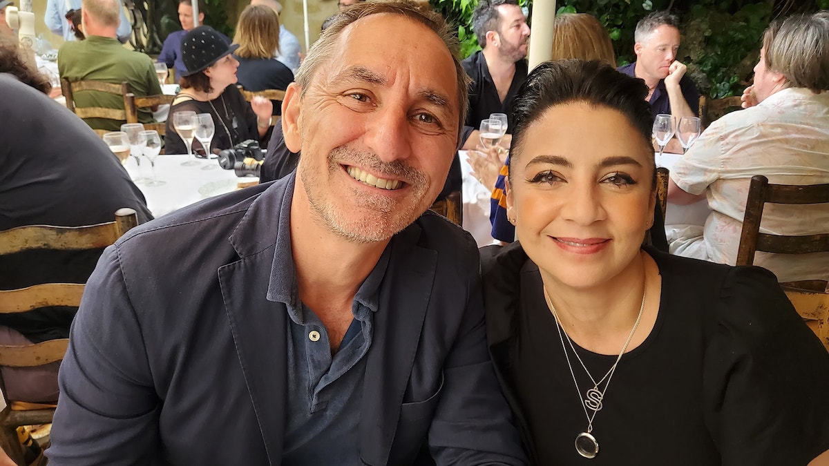 The Legendary Colombe d’Or Lunch – the heavy ad hitters hit the rosé in St Paul de Vence