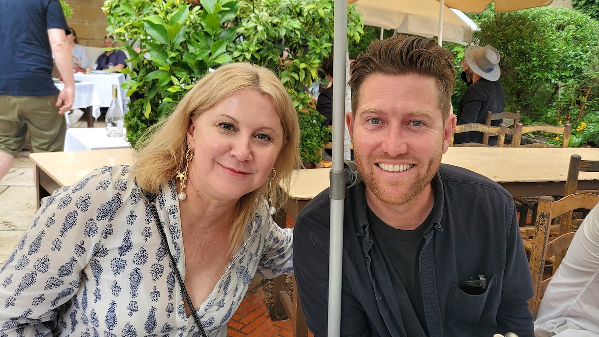 The Legendary Colombe d’Or Lunch – the heavy ad hitters hit the rosé in St Paul de Vence