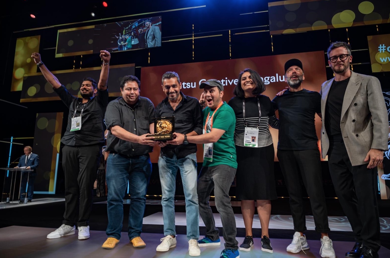 Dentsu Creative, Bangalore named Cannes Lions Agency of the Year; 1st Indian agency to take title