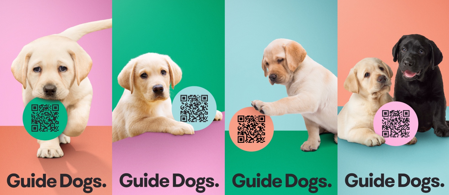 Guide Dogs Australia launches CuteR Codes to collect tax-time donations via The Royals