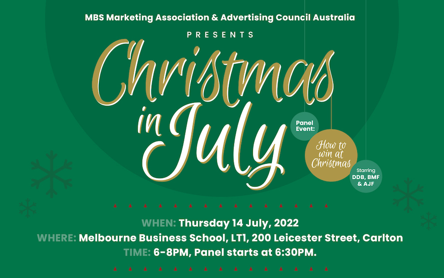 Melbourne Business School to host ‘Christmas in July’ panel event with the Ad Council on July 14