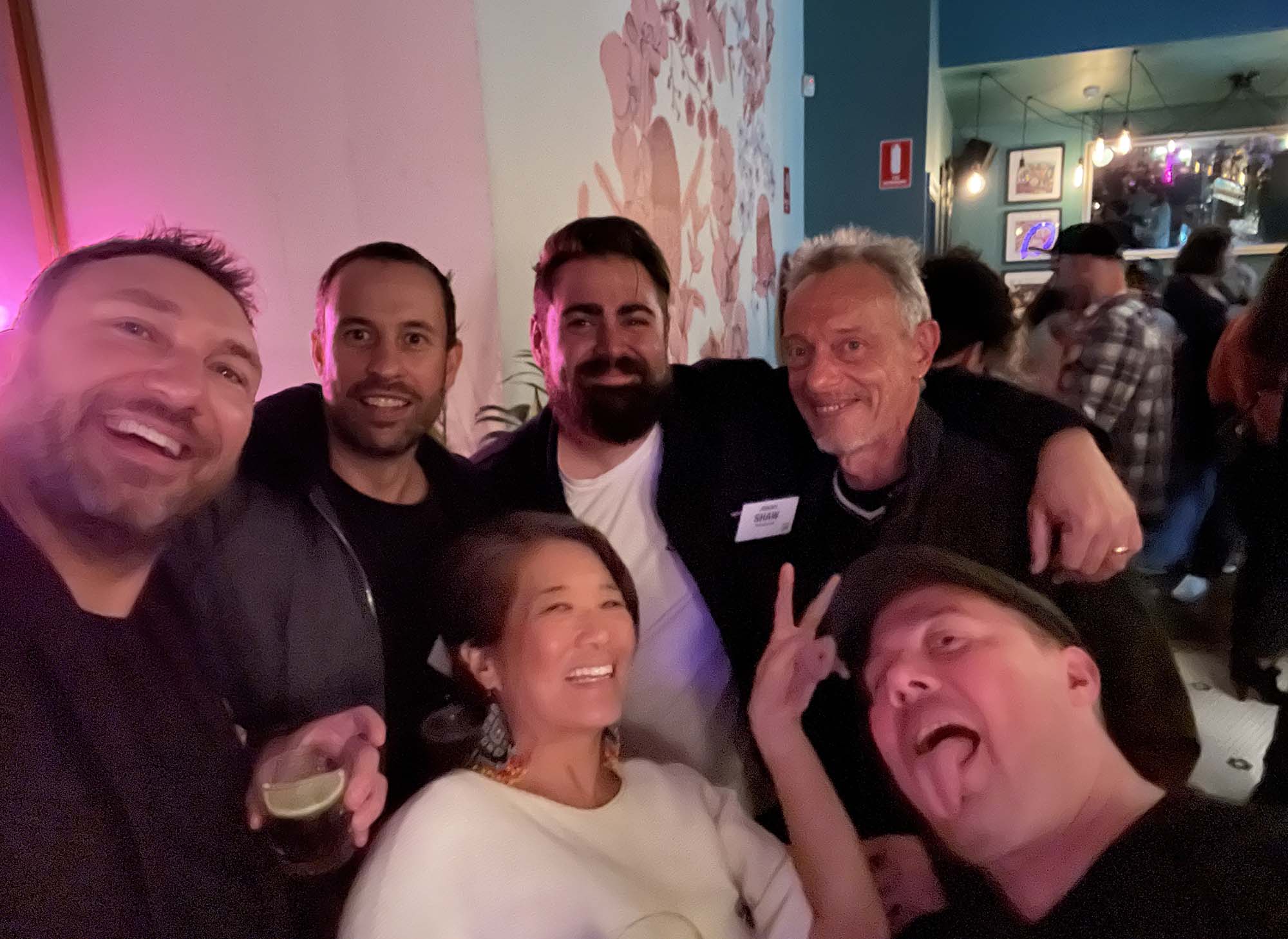 Sydney creative industry celebrates launch of Limehouse/Campaign Brief Creative Circle with a full house party at Misfits