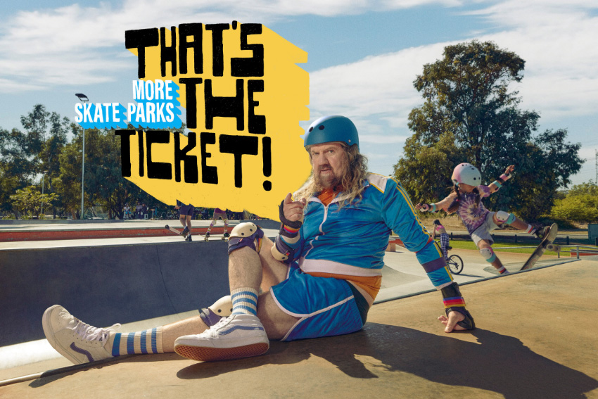 Comedian Dave Callan celebrates good stuff for WA in new ‘That’s the Ticket!’ Lotterywest campaign via 303 MullenLowe, Perth