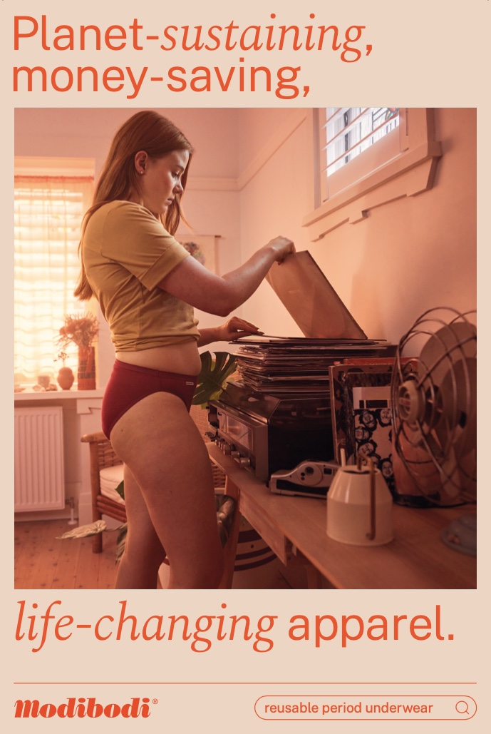 Entropico leads production on new Modibodi campaign for life-changing apparel