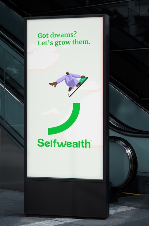 Selfwealth launches new ‘Growin’ to the Moon’ brand campaign via Big Space Agency