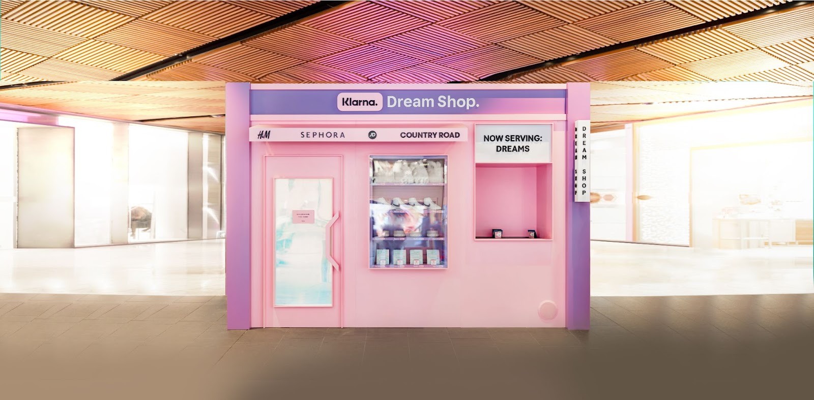 Klarna opens a ‘Dream Shop’ to launch global sales event Dream Deal Days via Thinkerbell