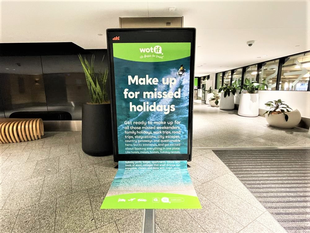 Wotif launches new ‘endless itinerary’ OOH campaign via Spark Foundry and Emotive