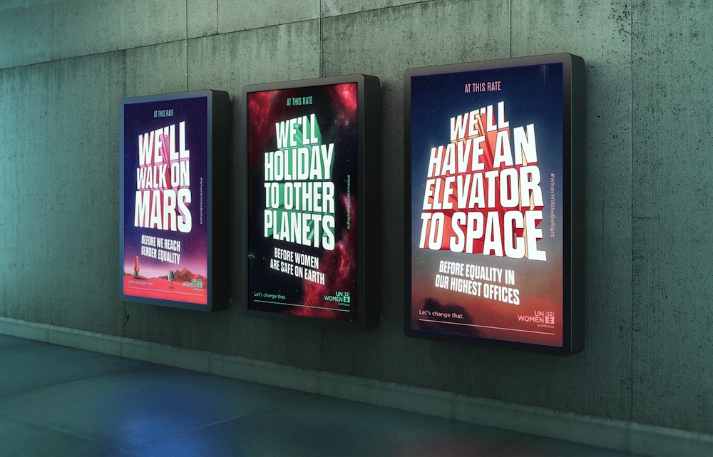 Humans on Mars before gender equality on Earth: UN Women Australia examines our priorities in new campaign via The Monkeys