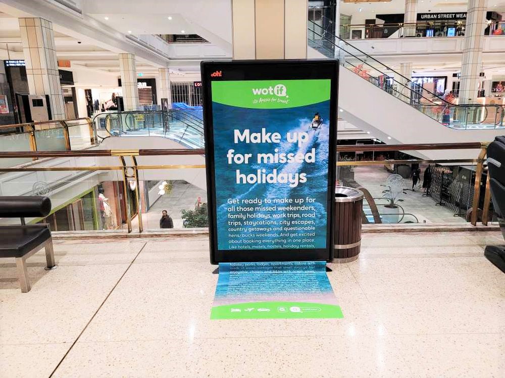 Wotif launches new ‘endless itinerary’ OOH campaign via Spark Foundry and Emotive