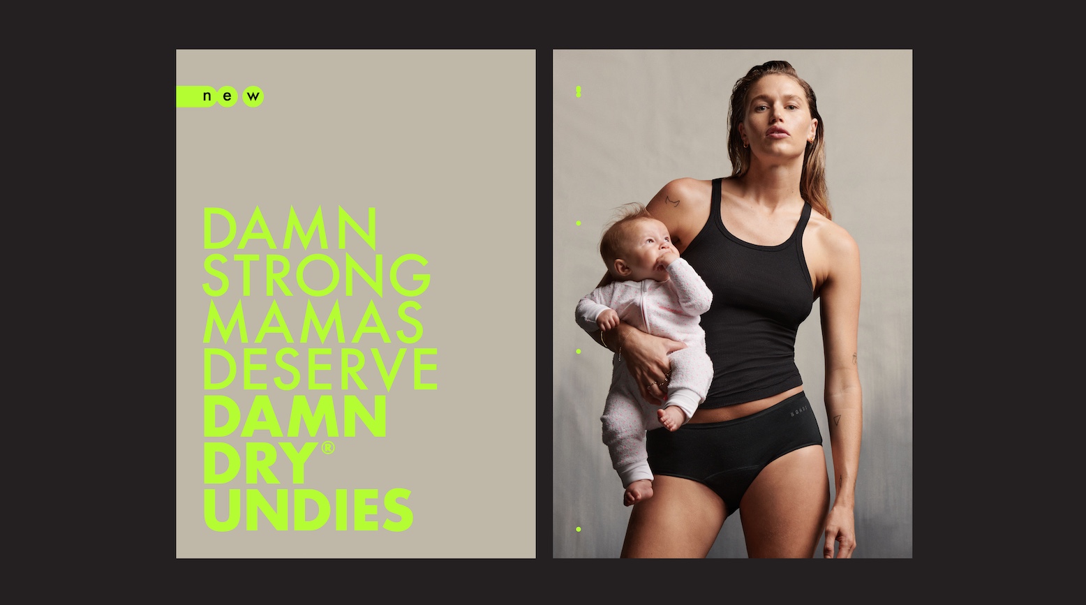 Bonds launches ‘Damn Dry Undies for Damn Strong Mamas’ in new campaign via Special