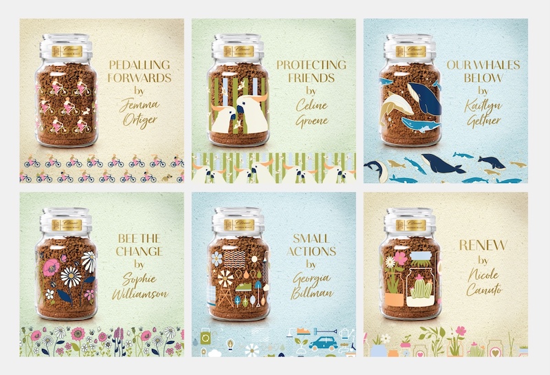 Moccona launches limited edition designer jar collection to support sustainability via Edge