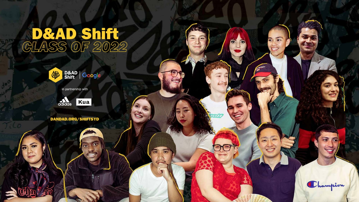 Inaugural D&AD Shift with Google in Sydney program culminates in a showcase of creative responses to briefs set by adidas, Google + Kua