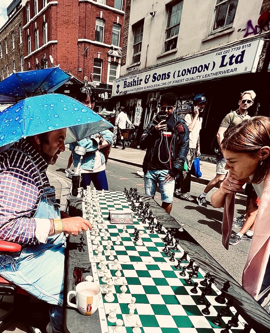 Damon Stapleton: The chess player in Brick Lane and the joy of Cannes.