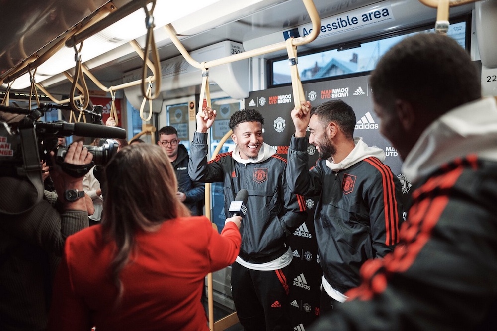 Manchester United’s tour of Down Under gets turned upside-down courtesy of adidas + Gemba