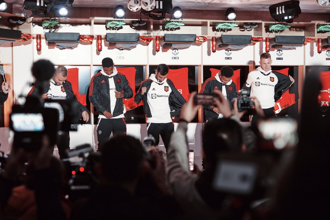 Manchester United’s tour of Down Under gets turned upside-down courtesy of adidas + Gemba