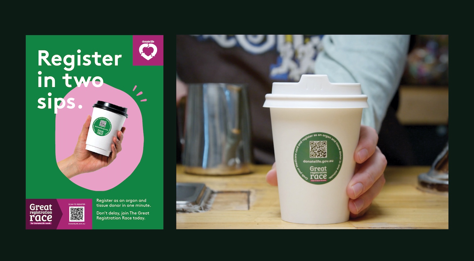 The Great Registration Race returns with new national campaign for DonateLife via Make Mate