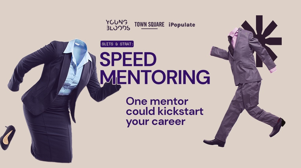 Youngbloods VIC returns with Suits & Strat Speed Mentoring on Tuesday 19 July