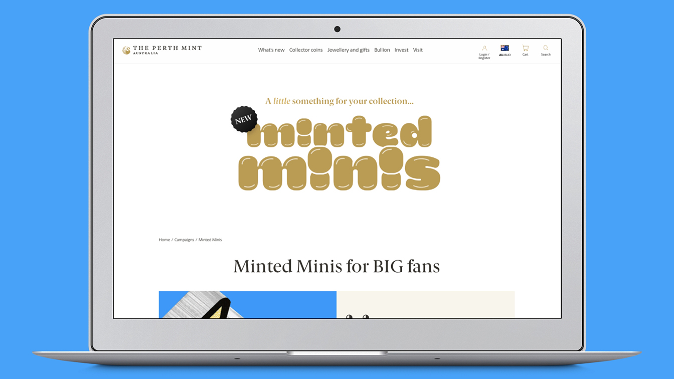 The Perth Mint teams with The Brand Agency to launch Minted Minis