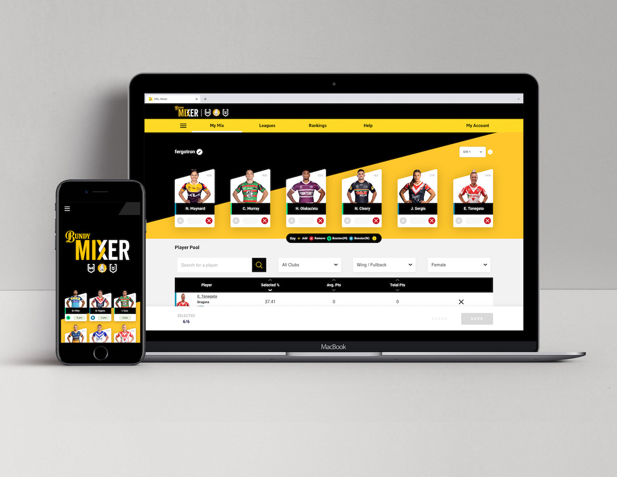 Bundaberg Rum launches first mixed gender fantasy league via Leo Burnett Australia