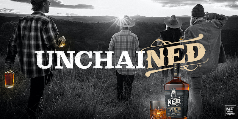NED Australian Whisky launches new campaign via AJF Partnership and Stratosphere